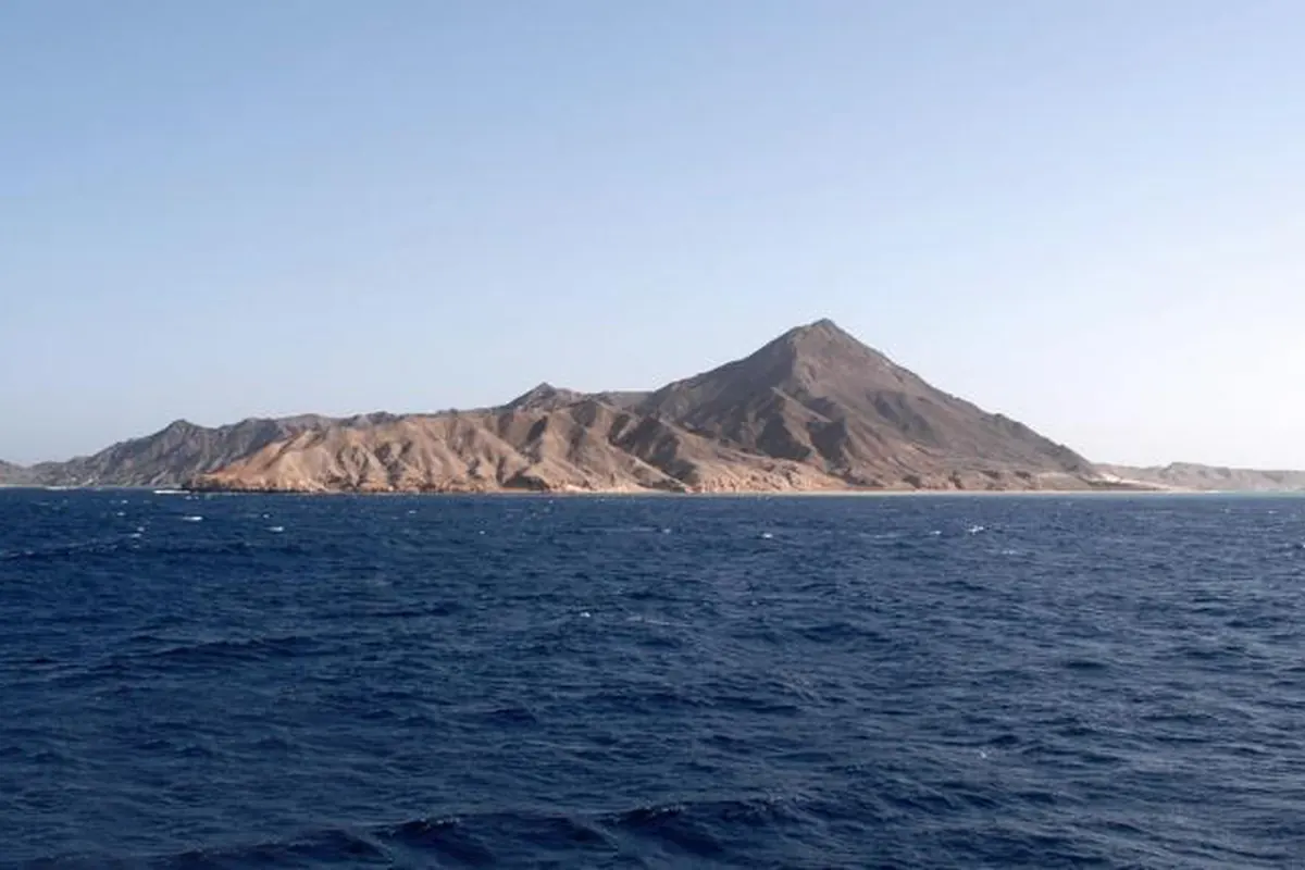 Остров Забаргад в Красном море
