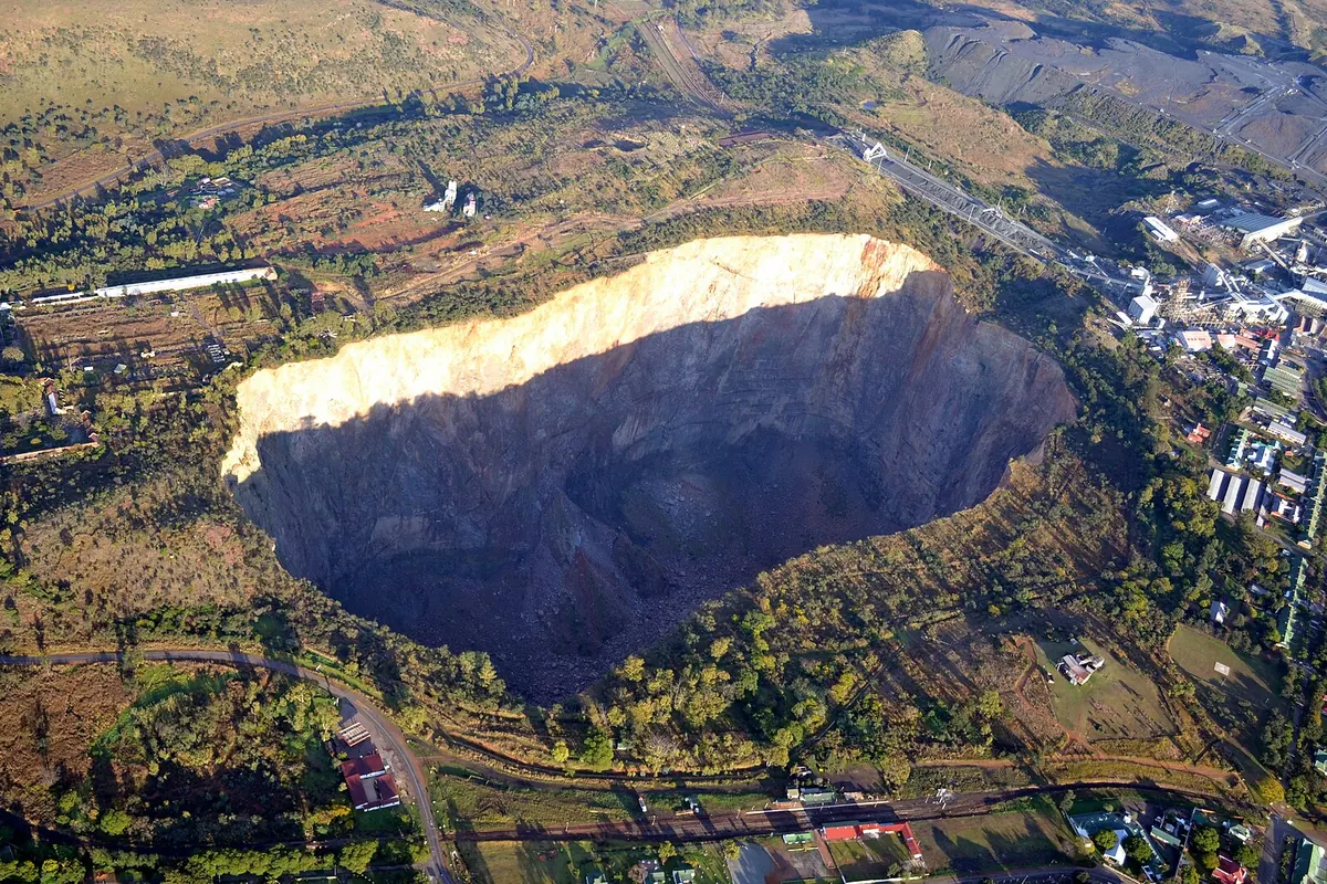Карьер рудника Премьер в Куллинане, 2011 год